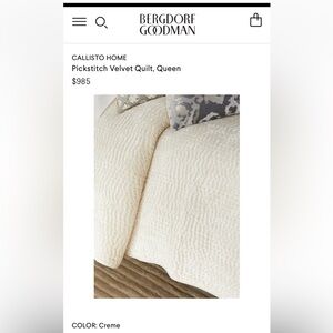 Callisto Home Imperial King Coverlet